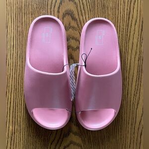 Pink Slide Sandals